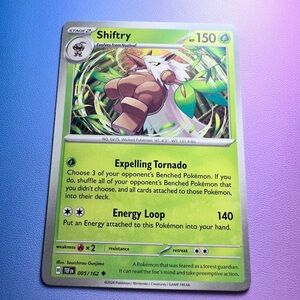 shiftry - 005/162 (uncommon) — pokemon: temporal forces